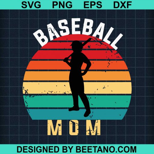 Vintage Baseball Mom Mothers Day
