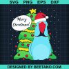 Santa Blue Alexandrine Merry Christmas 2020