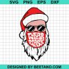 Santa Claus Christmas In Quarantine Wear Mask Christmas Svg