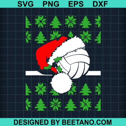 Santa Claus Hat Volleyball Christmas