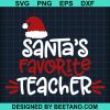Santa'S Favorite Teacher