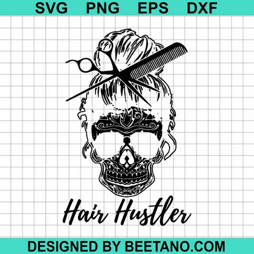 Skull Sugar Girl Hair Hustler 2020