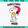 Snoopy Christmas Mood Svg