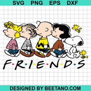 Snoopy Friends SVG, Snoopy Peanuts Friends SVG, Peanut Characters SVG