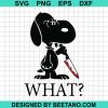 Snoopy Horror Movies Svg