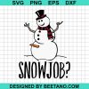 Snowjob Merry Christmas Svg