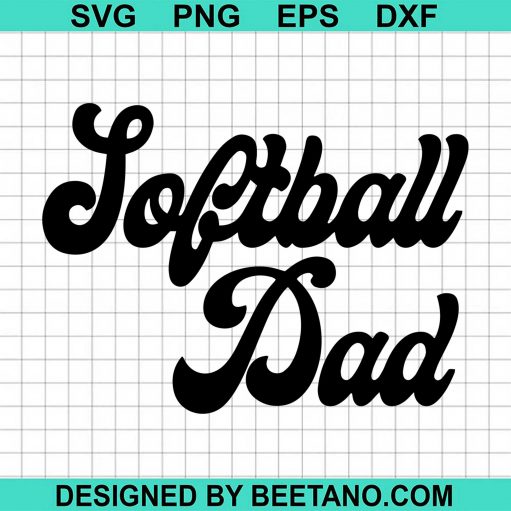 Softball Dad svg