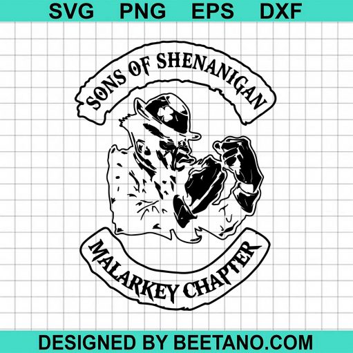 Sons Of Shenanigan Malarkey Chapter St Patricks Day Svg