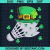 St Patricks Day Badminton Leprechaun Hat Svg