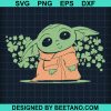 Star Wars The Mandalorian The Child Green Svg