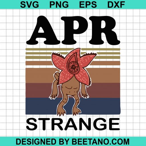 Strange Things Apr SVG