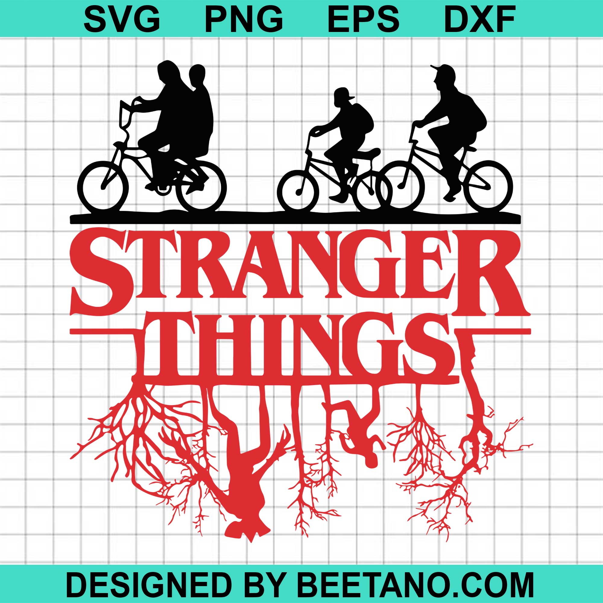 Stranger Things Svg, Upside Down SVG cut file for cricut silhouette