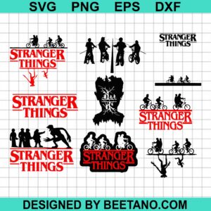 Stranger Things bundle SVG, Stranger Things SVG cut file for cricut ...