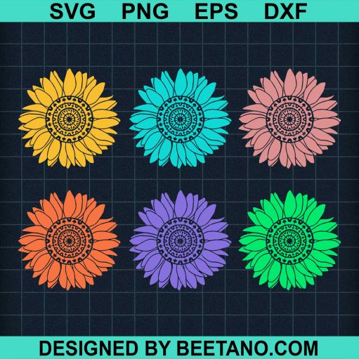 Sunflower bundle SVG