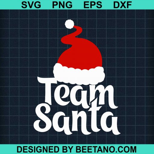 Team Santa Christmas svg