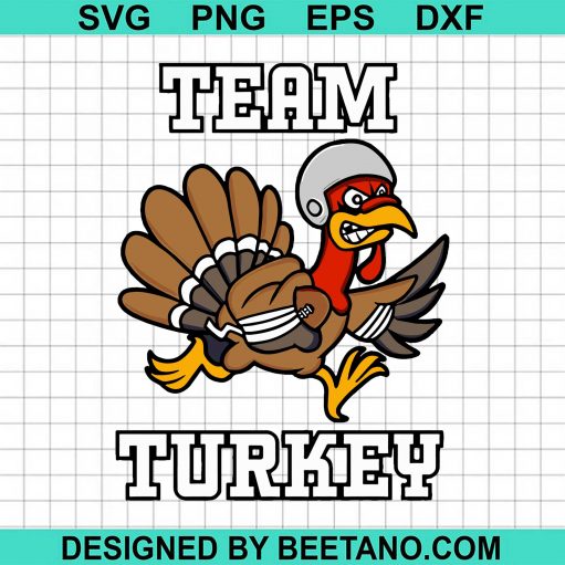 Team Turkey Svg