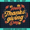 Happy Thanksgiving Day Svg