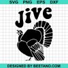 Thanksgiving Jive Turkey Svg