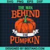 The Man Behind The Pumpkin Svg