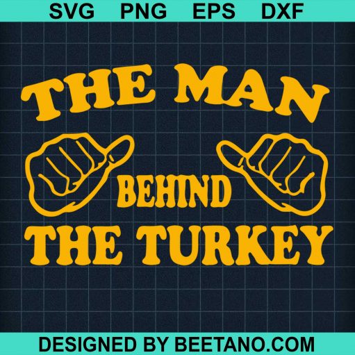 The Man Behind The Turkey SVG