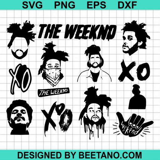 The Weekend Rapper svg