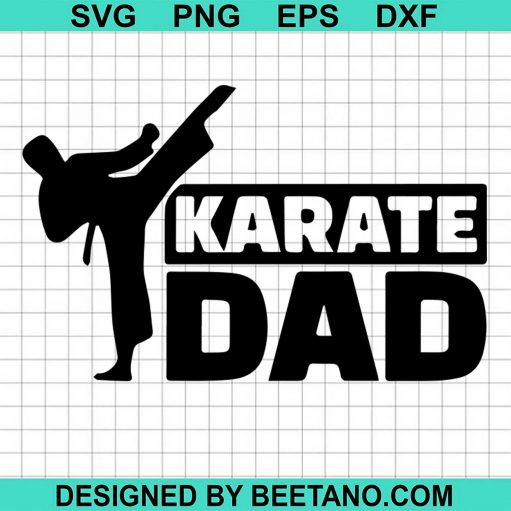 This Dad Is Cool Karate Dad svg