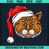 Tiger Christmas Svg