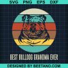 Vintage Best Bulldog Grandma Ever