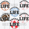 Sport Ball Life Svg
