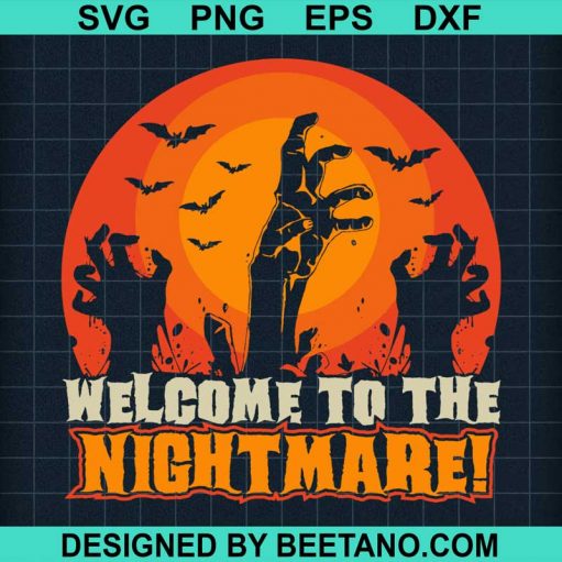 Welcome To The Nightmare SVG