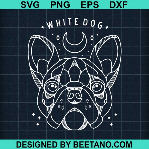 White Dog svg