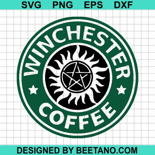Winchester Coffee svg, Supernatural