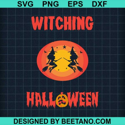Witching Halloween SVG