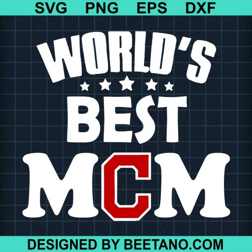 World'S Best Cleveland Indians Mom Svg