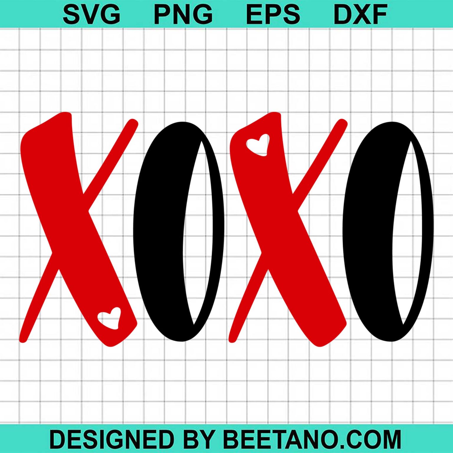 XOXO Valentine SVG cut file for cricut silhouette machine make craft ...