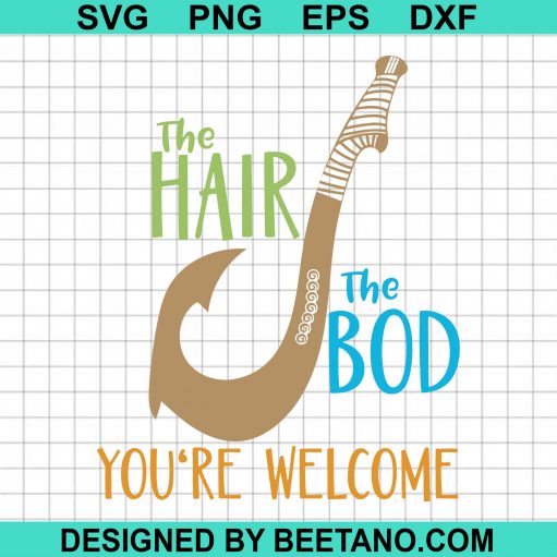You're welcome Inspired by Moana Svg, Maui