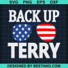 Back Up Terry American Flag Usa Svg