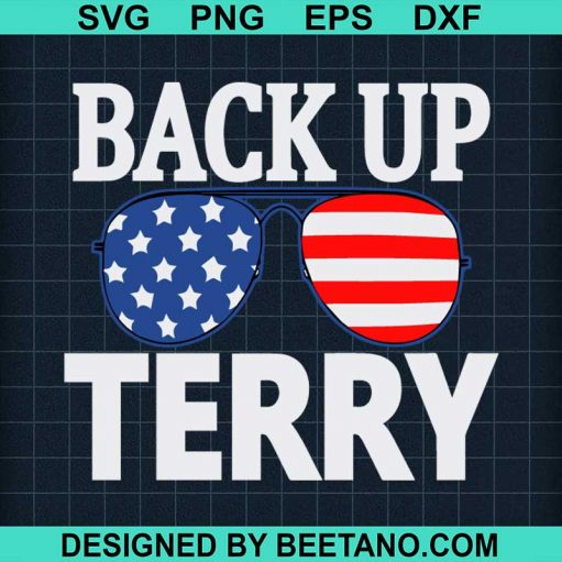 Back Up Terry American Flag Usa
