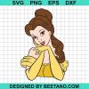 Belle Disney Princess Svg