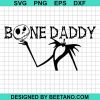 Jack Skellington Bone Daddy Svg