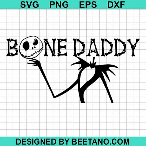 Jack Skellington bone daddy svg