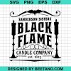 Sanderson Sisters Black Flame Candle