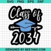 Class Of 2034 Svg