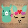 Llama Svg, Llama Clipart, Cute Llama Svg, Cute Llama Clipart, Llama Cutting File, Llama File For Cricut, Llama With Flowers Svg