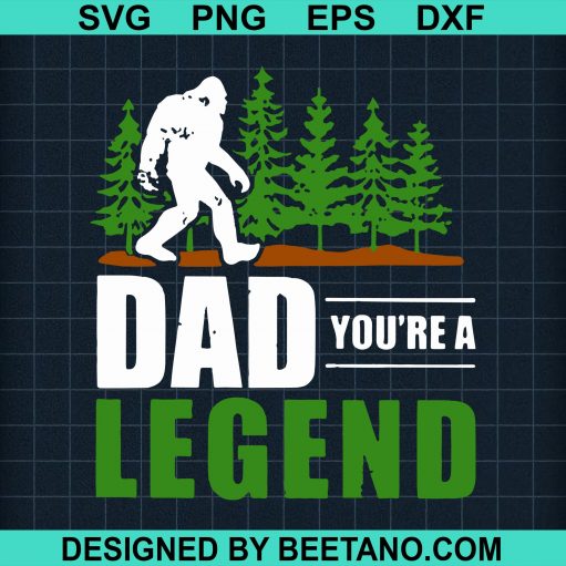 Bigfoot Dad Legend