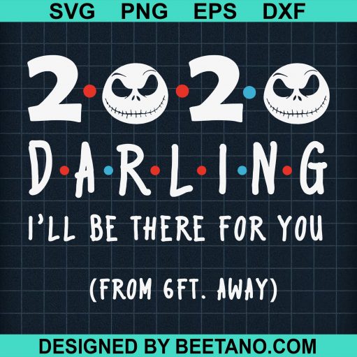 Jack skellington halloween 2020 darling svg