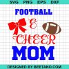 Football Cheer Mom Svg