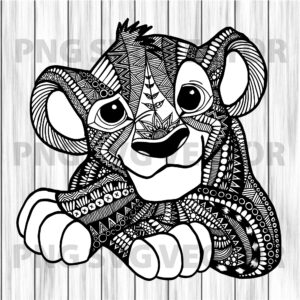 Mandala lion king svg, Lion king file for cricut, Files For Cricut, SVG, DXF, EPS, PNG Instant ...
