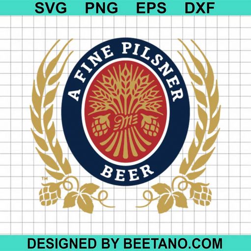A Fine Pilsner Beer SVG