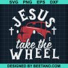 Jesus Take The Wheel Svg